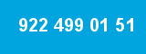 922 499 01 51 922 499 01 51